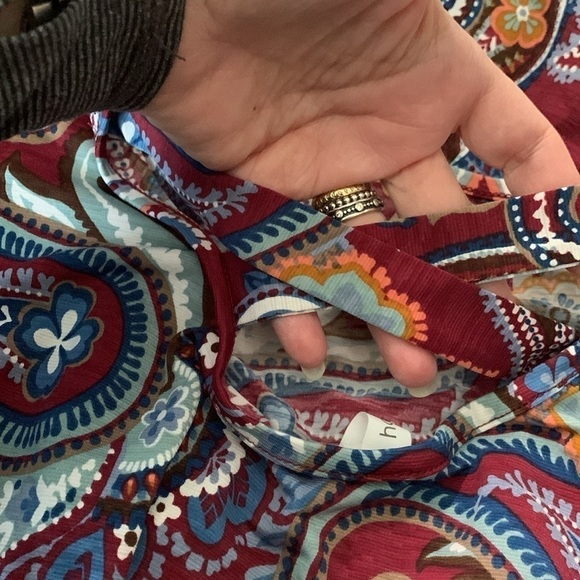 Honeyme Cross Back Dress Size Large NWOT - Picture 3 of 5